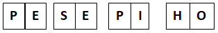 Hosepipe - letter pairs